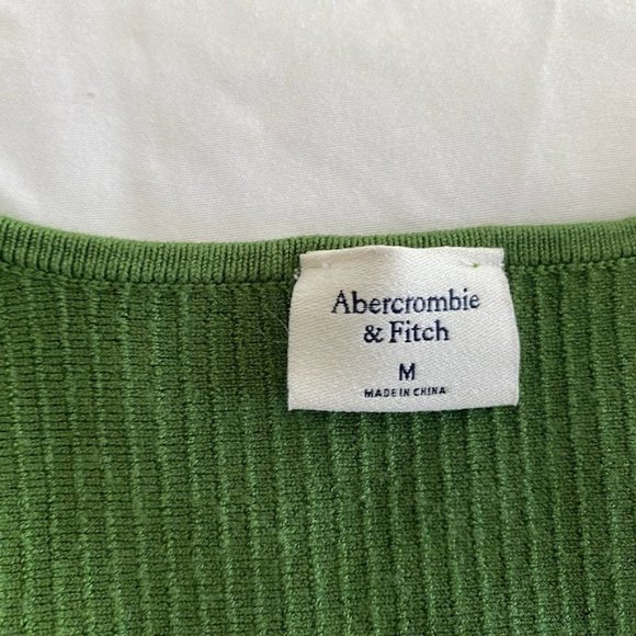 Abercrombie Long-Sleeve Ottoman Squareneck Top - Picture 2 of 2